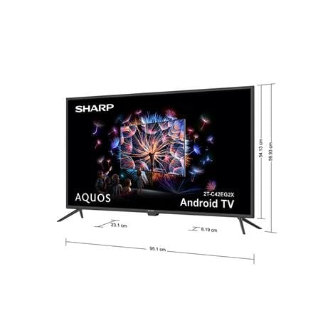 ทีวีแอลอีดี 42 นิ้ว SHARP (FULL HD, LED, ANDROID TV) 2T-C42EG2X_5