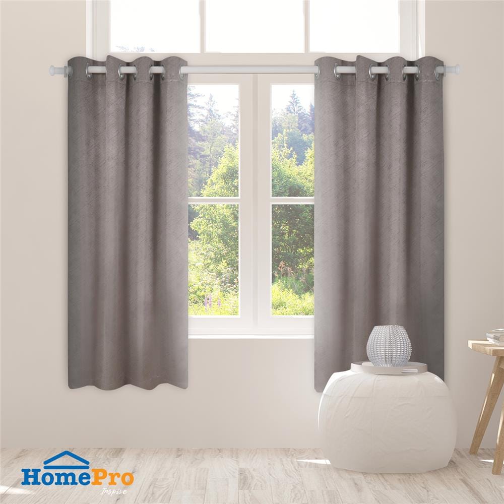 ผ้าม่าน EYELET HOME LIVING STYLE DURHAM UV 130X160 ซม. สีน้ำตาล