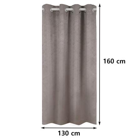 ผ้าม่าน EYELET HOME LIVING STYLE DURHAM UV 130X160 ซม. สีน้ำตาล_10