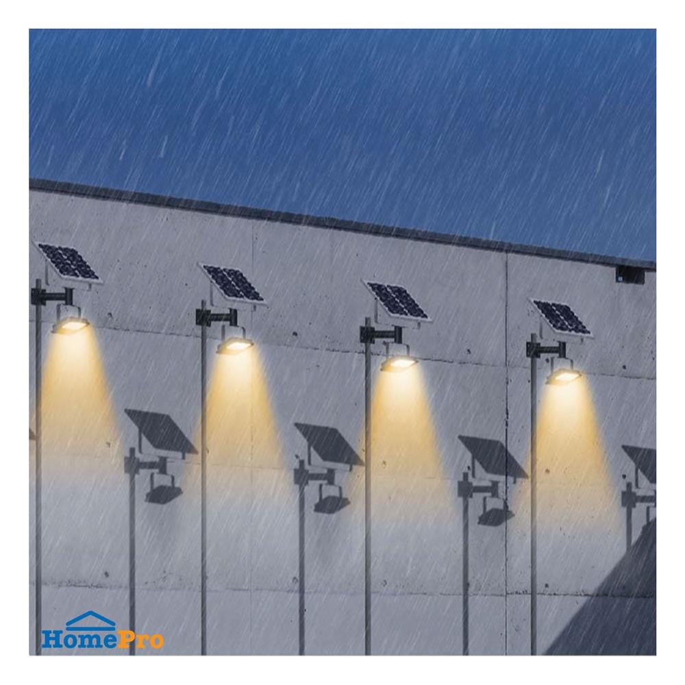 สปอตไลท์ SOLAR LAMPTAN JUMBO 50 วัตต์ WARM WHITE สีดำ
