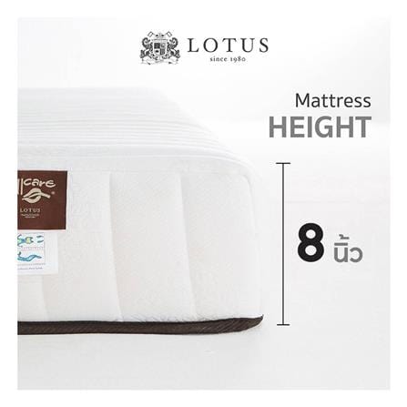 ที่นอนไฮบริด 5 ฟุต สุญญากาศ LOTUS รุ่น SPRING FREE I PLUS พร้อมหมอนหนุน 2 ชิ้น_19