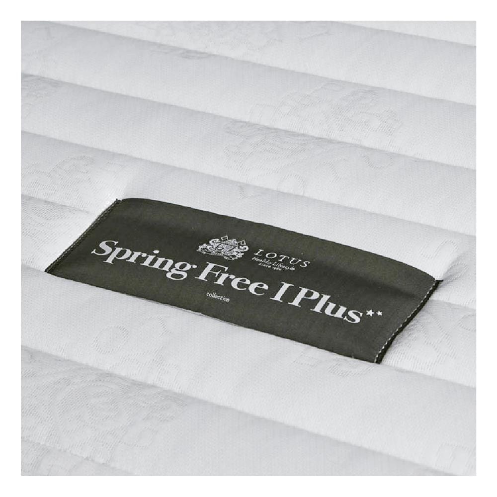 ที่นอนไฮบริด 6 ฟุต สุญญากาศ LOTUS รุ่น SPRING FREE I PLUS พร้อมหมอนหนุน 2 ชิ้น