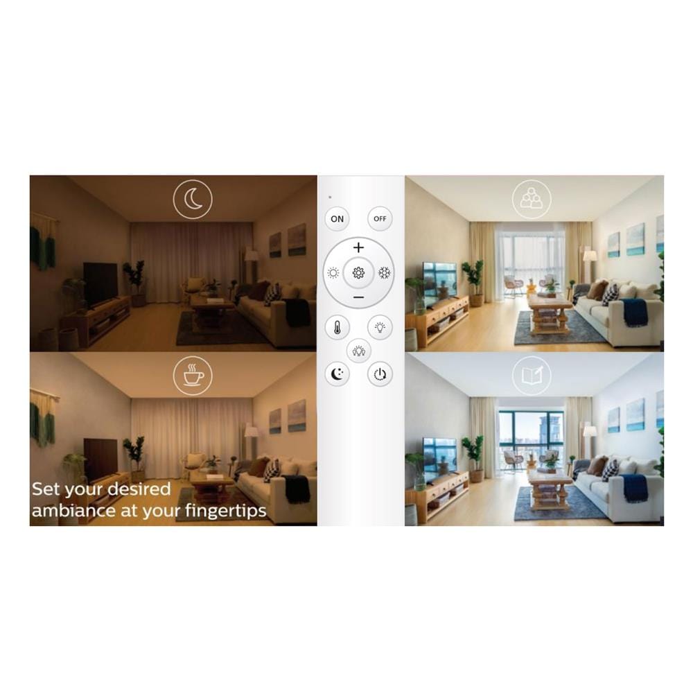 ไฟเพดาน LED PHILIPS CL610 15.5 นิ้ว 24 วัตต์ DAYLIGHT/COOL WHITE/WARM WHITE สีขาว