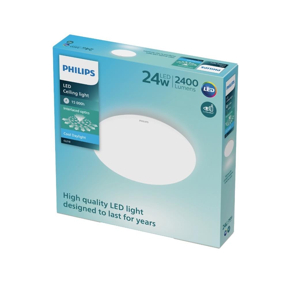 ไฟเพดาน LED PHILIPS CL210 15.5 นิ้ว 24 วัตต์ DAYLIGHT สีขาว