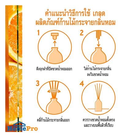 ชุดก้านไม้หอมปรับอากาศ GLADE 80 มล. กลิ่นส้มและเนโรลี_9
