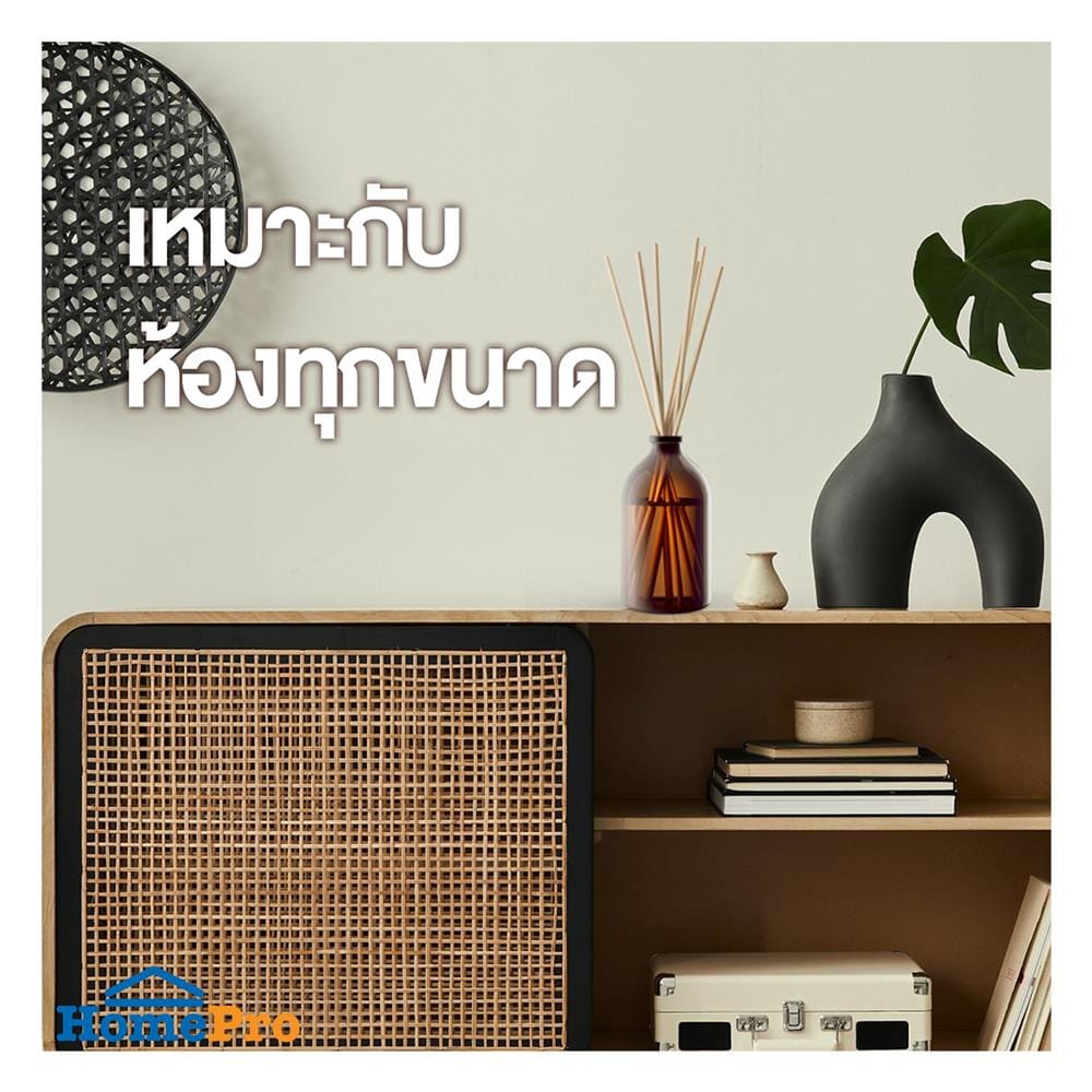 ชุดก้านไม้หอมปรับอากาศ GLADE 80 มล. กลิ่นเบอร์กาม็อตและตะไคร้