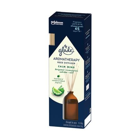 ชุดก้านไม้หอมปรับอากาศ GLADE 80 มล. กลิ่นเบอร์กาม็อตและตะไคร้_2
