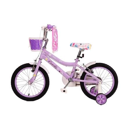 จักรยานเด็ก 16 นิ้ว JOY BICYCLE CANDY สีม่วง_1