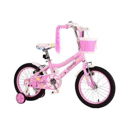 จักรยานเด็ก 16 นิ้ว JOY BICYCLE CANDY สีชมพู_3