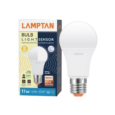 หลอด LED LAMPTAN LIGHT SENSOR 11 วัตต์ DAYLIGHT E27_1