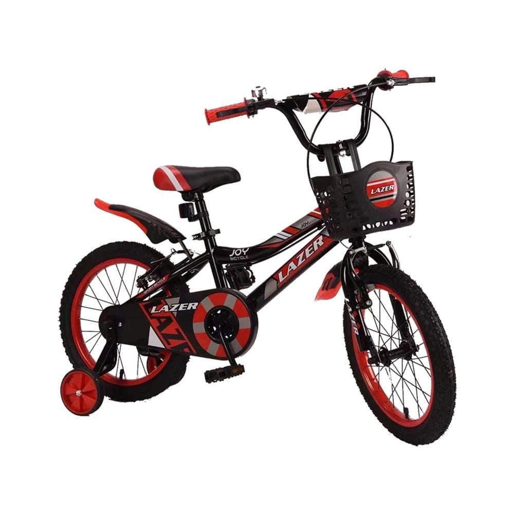 จักรยานเด็ก 16 นิ้ว JOY BICYCLE LAZER สีแดง