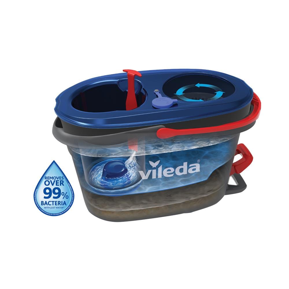 ชุดอุปกรณ์ถังปั่นพร้อมไม้ม็อบ VILEDA H2PRO