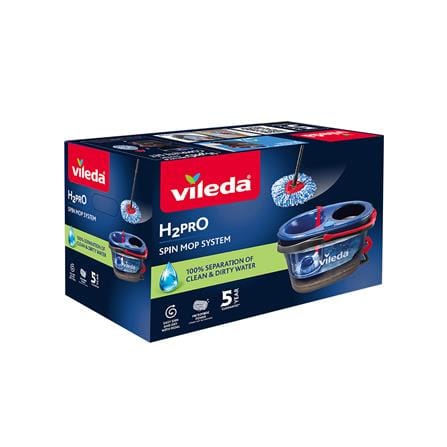 ชุดอุปกรณ์ถังปั่นพร้อมไม้ม็อบ VILEDA H2PRO_6