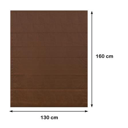 ม่านพับ HOME LIVING STYLE ALLIC UV 130X160 ซม. สีน้ำตาล_6