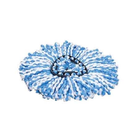 ผ้าม็อบไมโครไฟเบอร์ VILEDA RINSE CLEAN สีฟ้า/ขาว_1