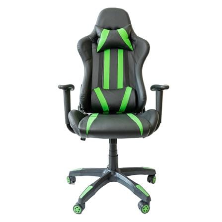 เก้าอี้เกมมิ่ง SHIMONO STRIKER PRO G3 สีดำ/เขียว_1