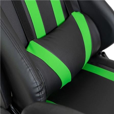 เก้าอี้เกมมิ่ง SHIMONO STRIKER PRO G3 สีดำ/เขียว_3