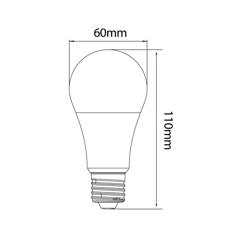 หลอด LED L&E BULB 9 วัตต์ DAYLIGHT E27