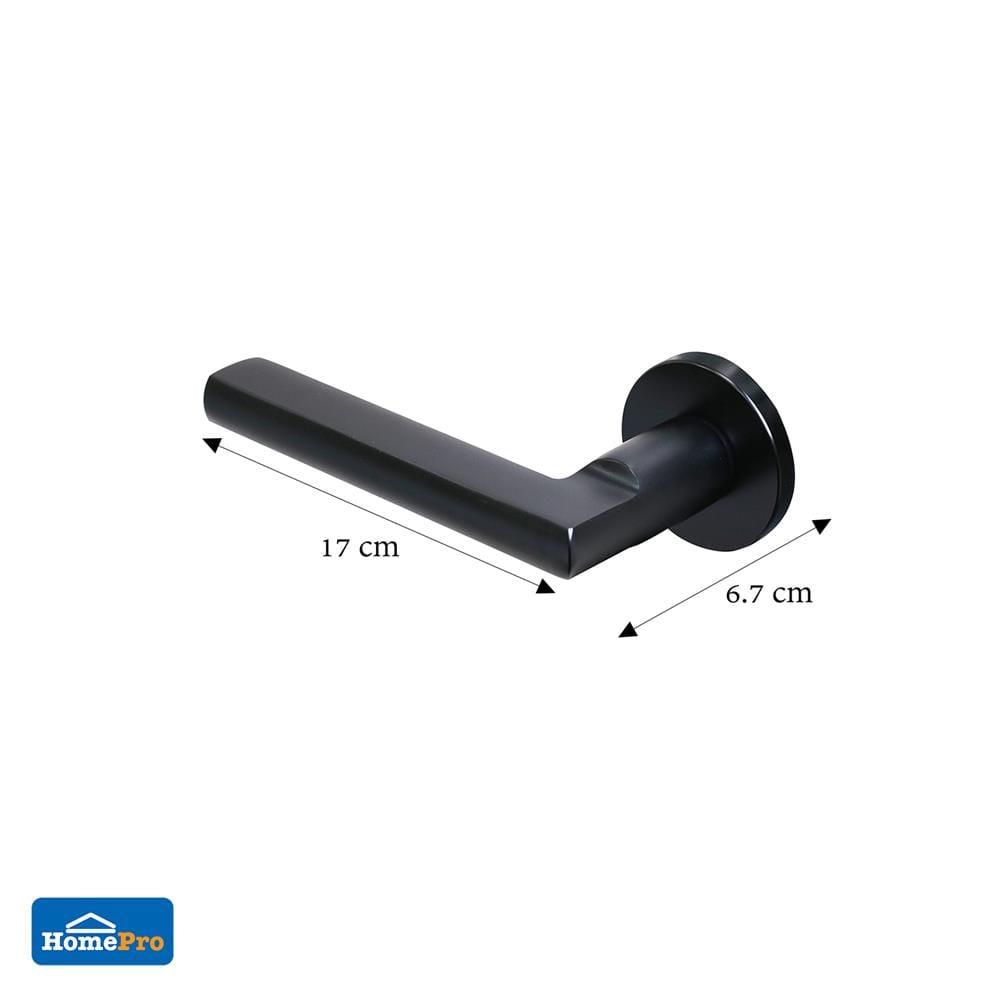 มือจับก้านโยกห้องทั่วไป MORTISE AZLE SH-0096 สีดำ