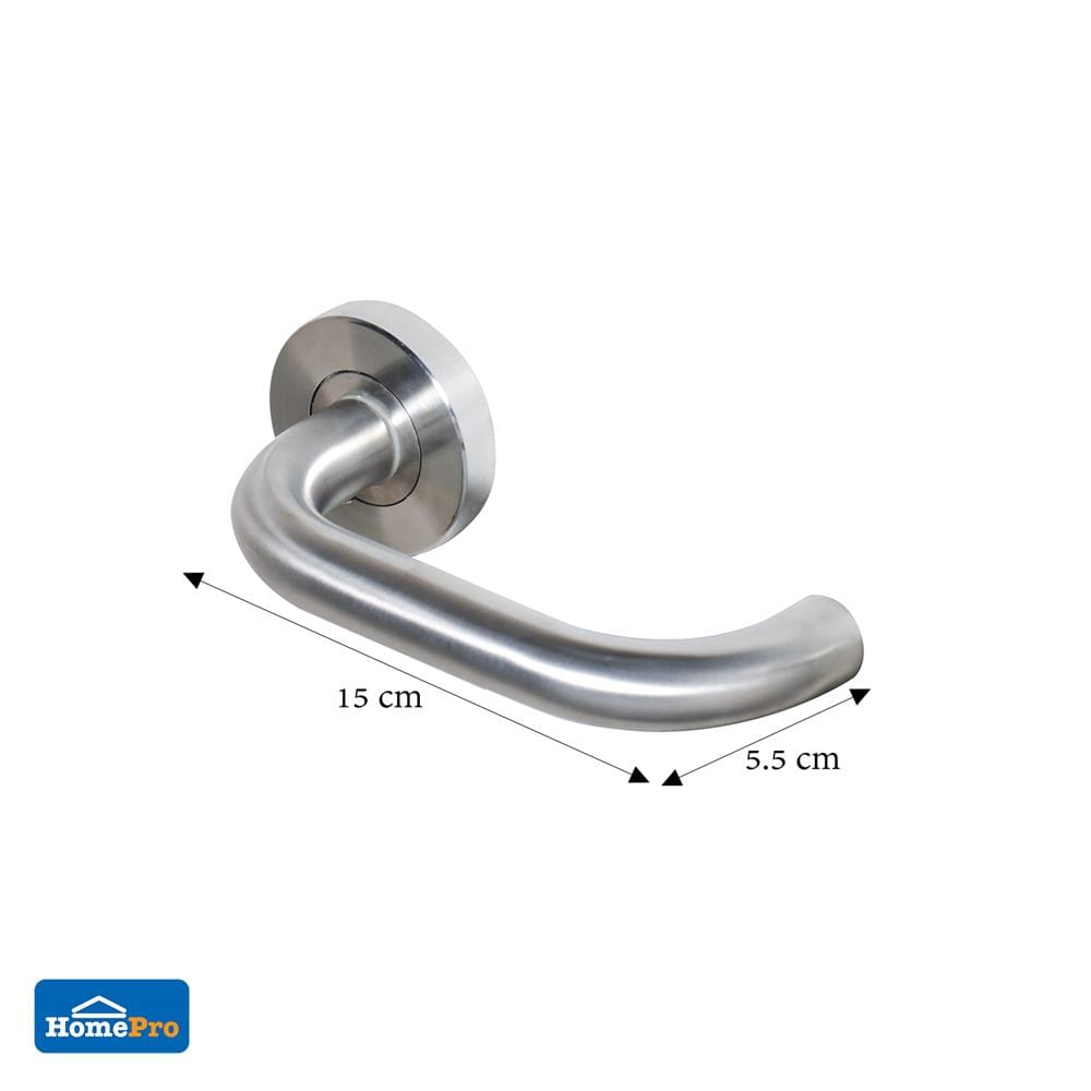 มือจับก้านโยกห้องทั่วไป MORTISE AZLE SH-0034 สีสเตนเลส