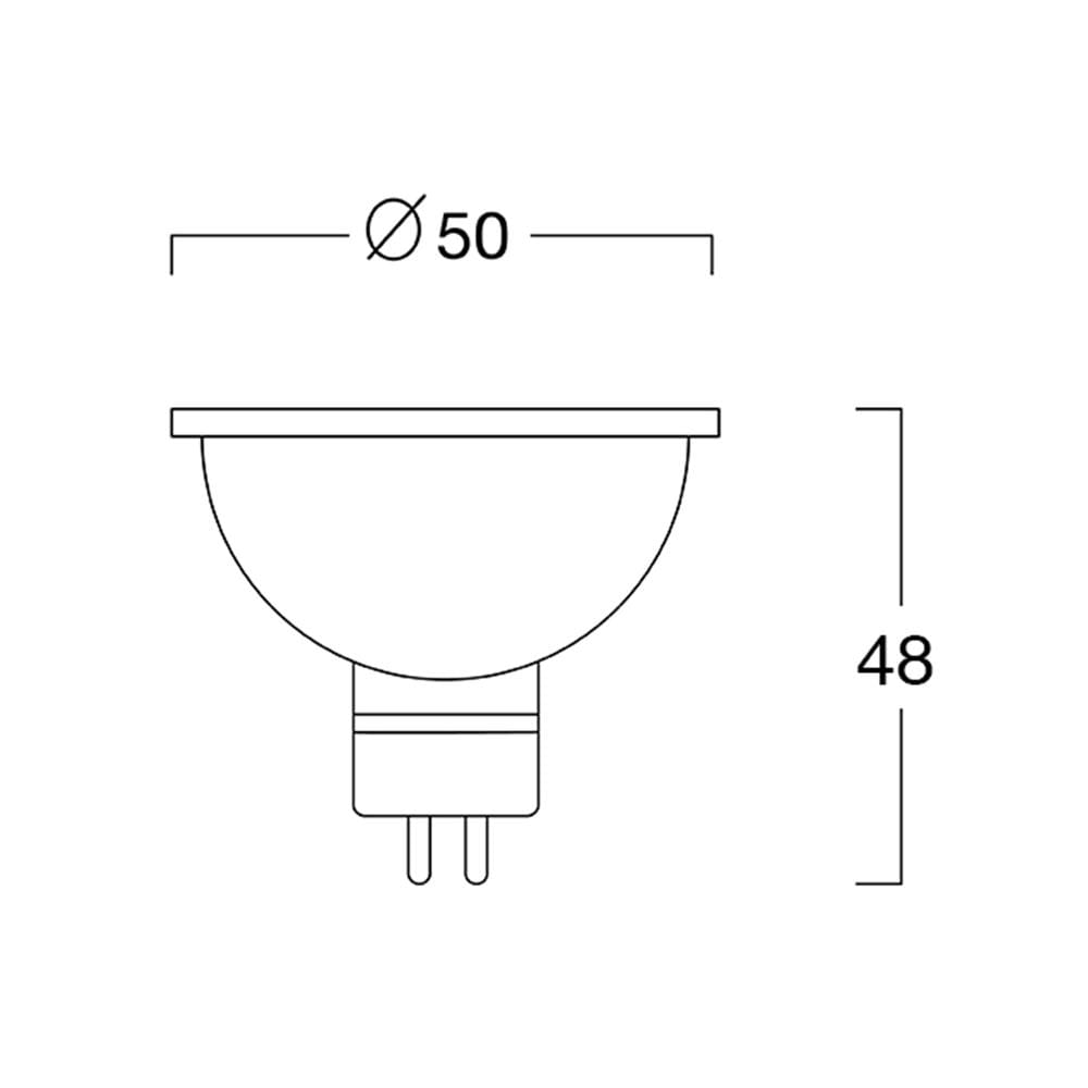 หลอด LED LUMAX MR16 ECO 7 วัตต์ WARM WHITE GU5.3