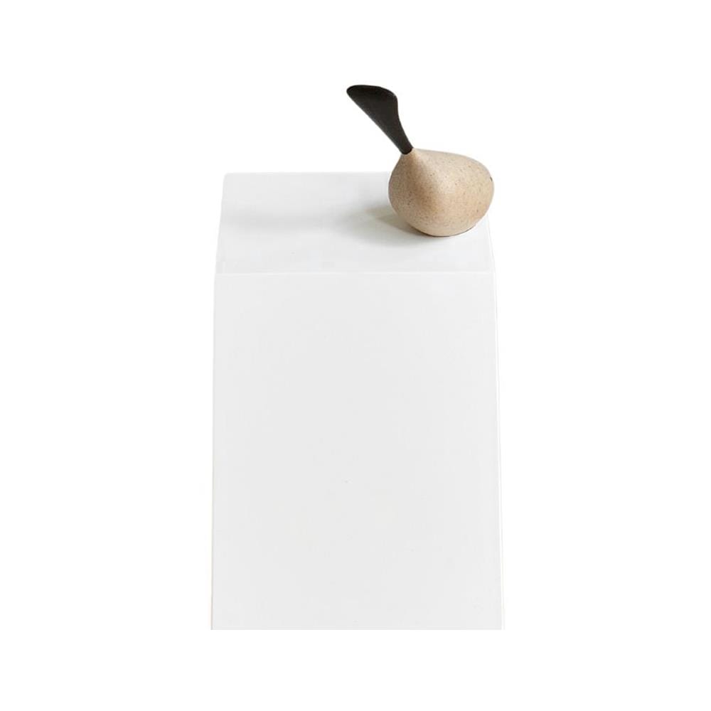 กล่องทิชชู่ป็อปอัพ MINIMAL SCULPT BIRDBIRD สีขาว