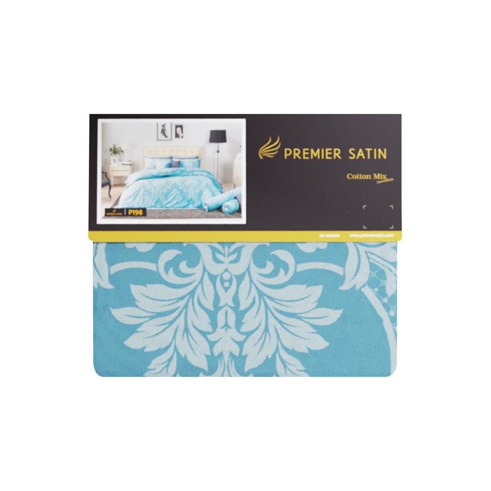 ชุดผ้าปูที่นอน 6 ฟุต 5 ชิ้น PREMIER SATIN MIX P198