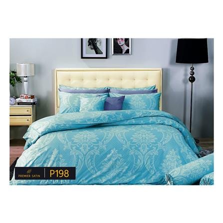 ชุดผ้าปูที่นอน 6 ฟุต 5 ชิ้น PREMIER SATIN MIX P198_0