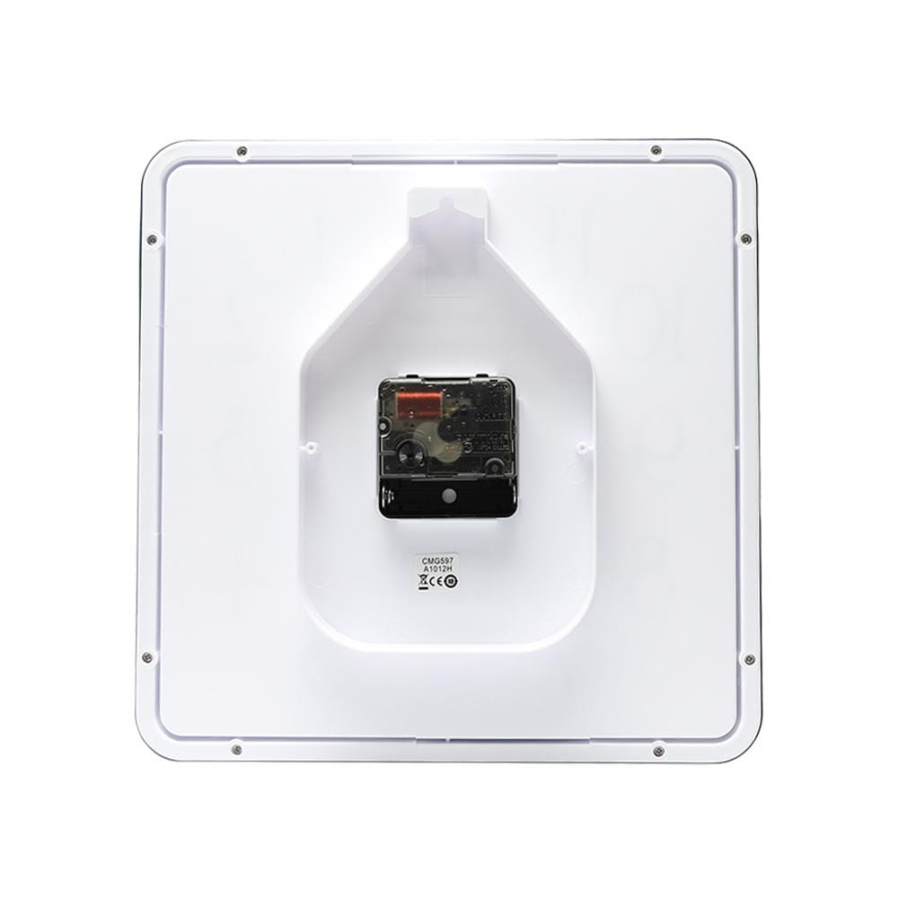 นาฬิกาแขวนพลาสติก RHYTHM CMG597NR02 9.5 นิ้ว สีดำ