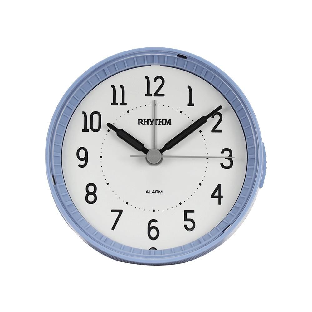 นาฬิกาตั้งโต๊ะ RHYTHM CRE850BR04 3.5 นิ้ว สีฟ้า