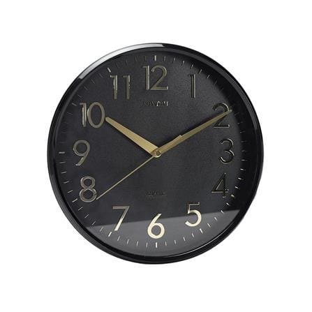 นาฬิกาแขวนพลาสติก RHYTHM CMG716NR02 10 นิ้ว สีดำ_0