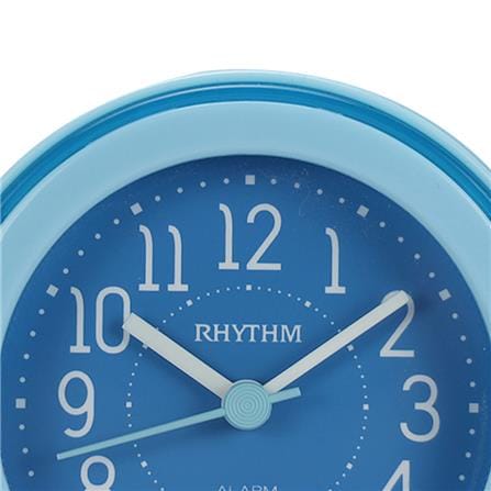 นาฬิกาตั้งโต๊ะพลาสติก RHYTHM CRE308NR04 3 นิ้ว สีฟ้า_2