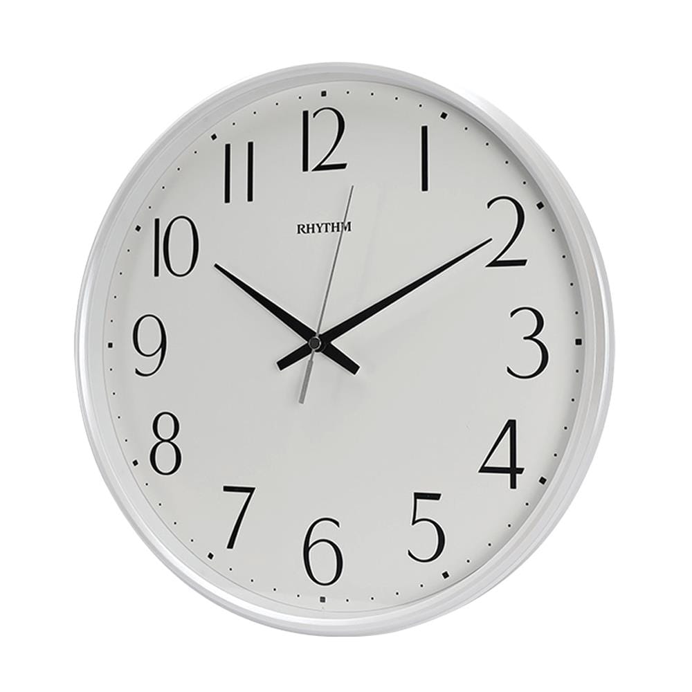 นาฬิกาแขวน RHYTHM CMG817NR03 12.5 สีขาว