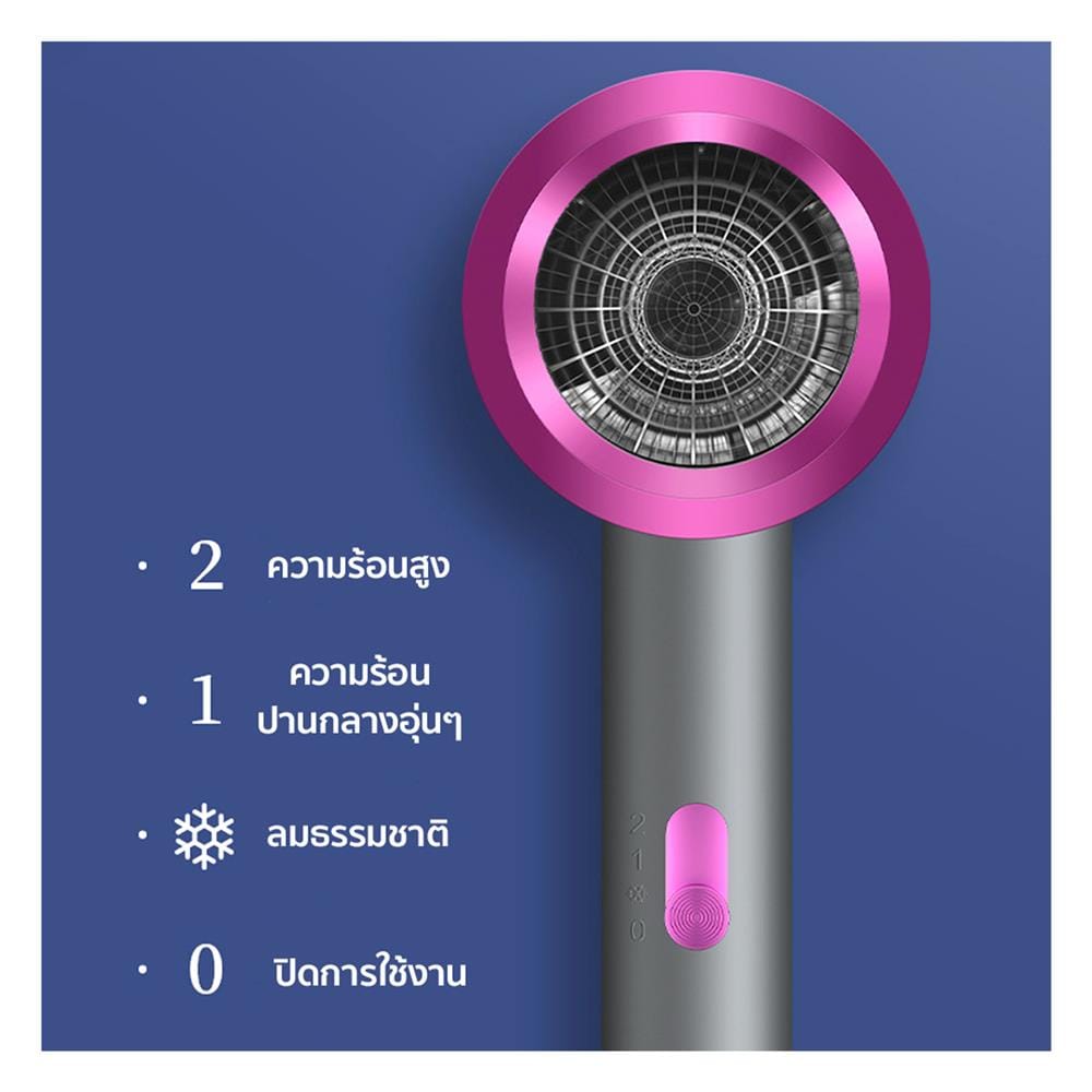 ไดร์เป่าผม SUOKA SK2138 สีเทา 1000 วัตต์
