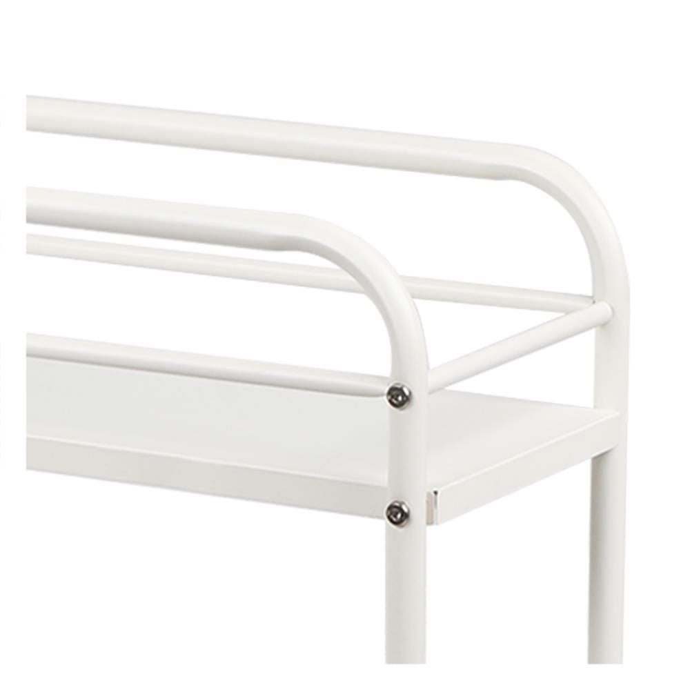 ชั้นวางของแคบ 3 ชั้น มีล้อ STACKO TIDY 50X20X86 ซม. สีขาว