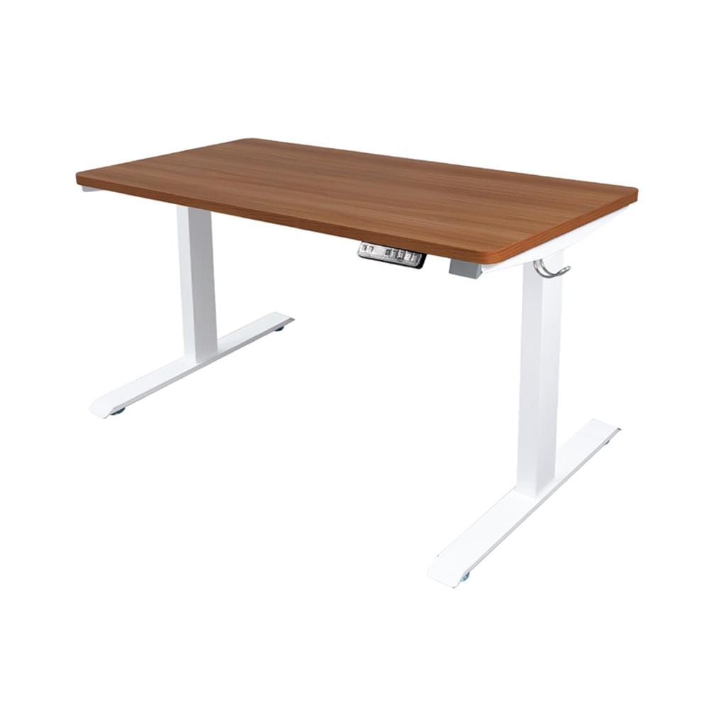 D.I.Y. โต๊ะทำงานปรับระดับ BEWELL ERGO 140X75 ซม. สีวอลนัท/ขาว