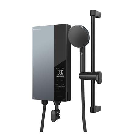 เครื่องทำน้ำอุ่น PANASONIC DH-4UD1TZ 4800 วัตต์ สีเทา/เงิน_1