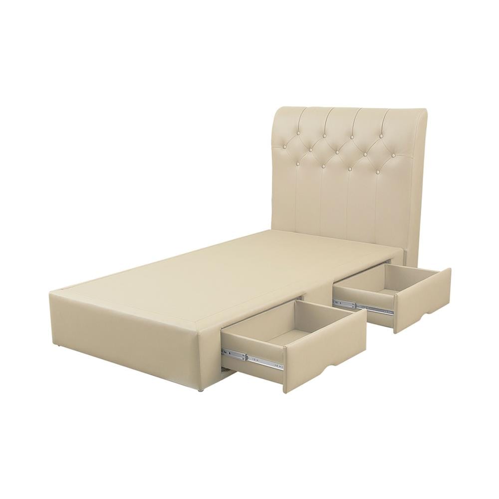ฐานรองหัวเตียง 3.5 ฟุต HOME LIVING STYLE ROME-L สีครีม