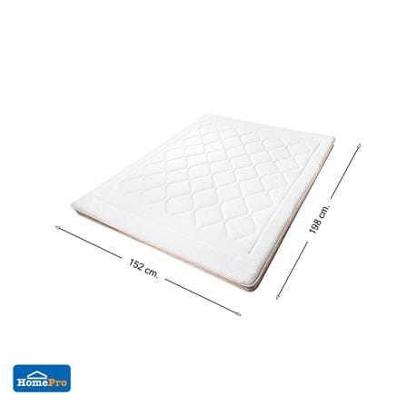 แผ่นรองนอน 5 ฟุต HOME LIVING STYLE DIAMANTE สีขาว_9