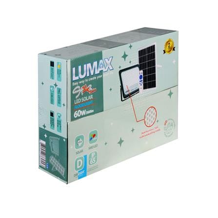 ไฟสปอตไลท์ SOLAR LUMAX 58-L0013 60 วัตต์ DAYLIGHT สีดำ_4