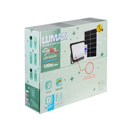 ไฟสปอตไลท์ SOLAR LUMAX 58-L0014 100 วัตต์ DAYLIGHT สีดำ_4
