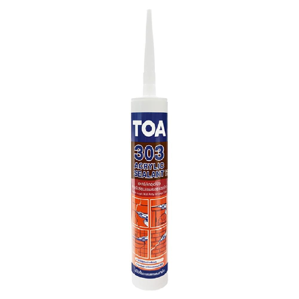 อะคริลิกซีลแลนท์ TOA 303 280 มล. สีเทา