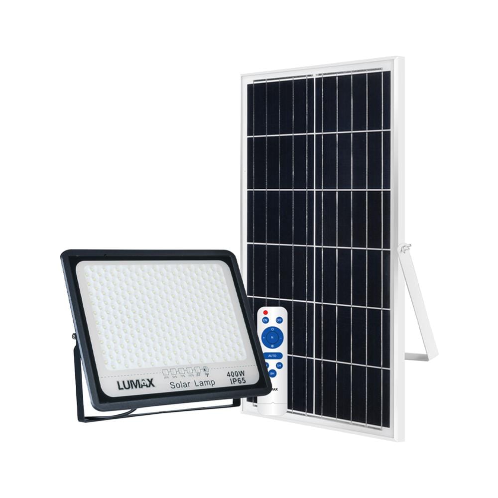 ไฟสปอตไลท์ SOLAR LUMAX 58-L0017 400 วัตต์ DAYLIGHT  สีดำ