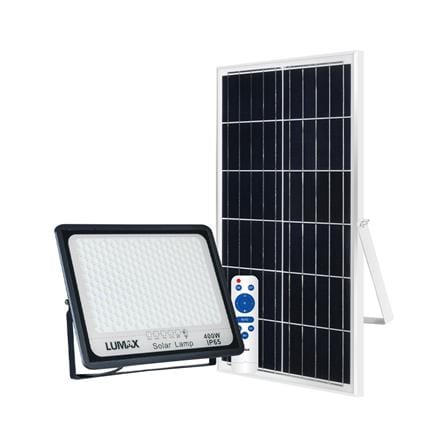ไฟสปอตไลท์ SOLAR LUMAX 58-L0017 400 วัตต์ DAYLIGHT  สีดำ