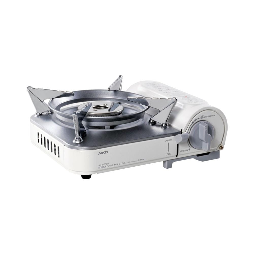 เตาแก๊สปิกนิก AIKO AK-8000R MILK WHITE