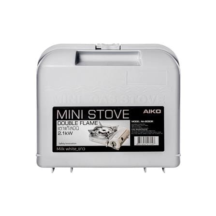 เตาแก๊สปิกนิก AIKO AK-8000R MILK WHITE_4
