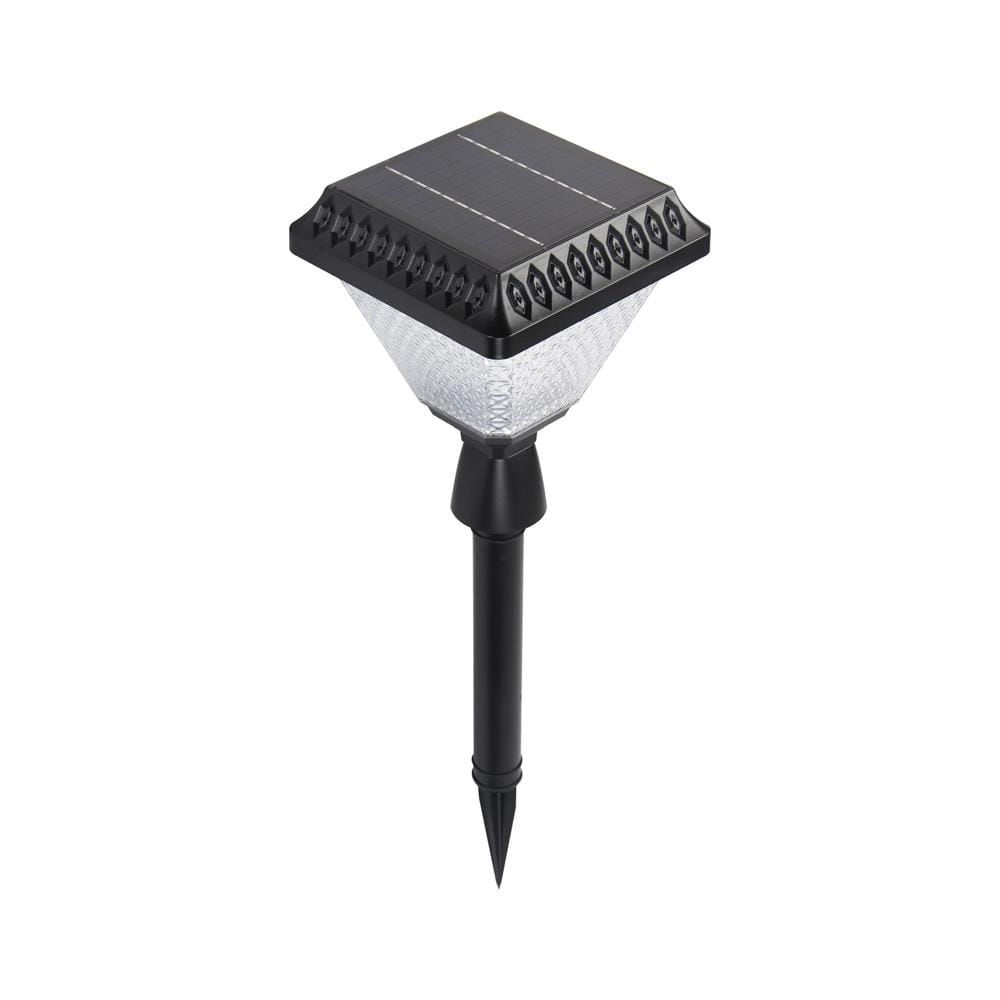 ไฟทางเดิน SOLAR PHILIPS BGC010 LED2/730 S SPIK 1.5 วัตต์ WARM WHITE สีดำ