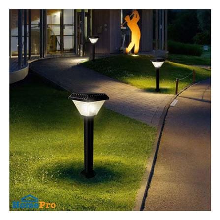ไฟทางเดิน SOLAR PHILIPS BGC010 LED3/730 SL 2.2 วัตต์ WARM WHITE สีดำ_3