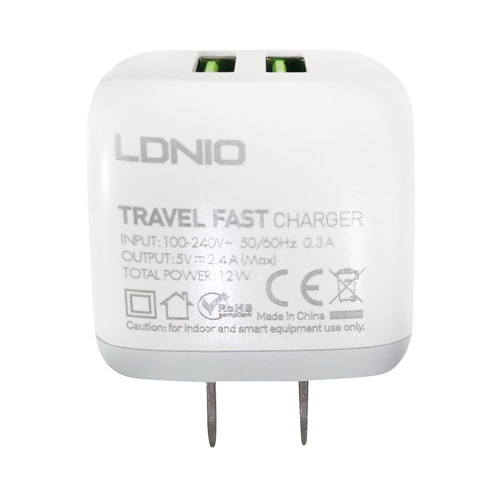 อะแดปเตอร์ 2 Port USB LDNIO A2219 12 วัตต์