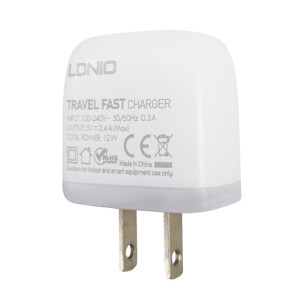 อะแดปเตอร์ 2 Port USB LDNIO A2219 12 วัตต์